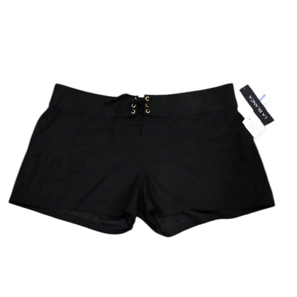 NWT La Blanca Board Shorts Size XL Black